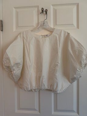 Mikoh OPIHI Puff Sleeve Crop Top